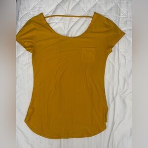 Women knit jersey top